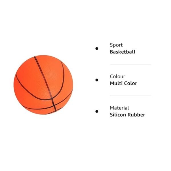 Size 3 Kids Basketball – Cartoon Design - Image 2