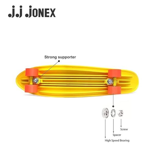 Fiber Skateboard Meduim (Age 5-15 Yr) Pack 1) - Image 3