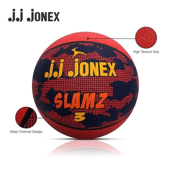 JJ Jonex SLAMS Basketball Size 3 - Image 4