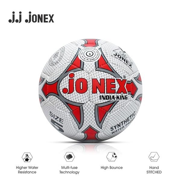 JJ Jonex India King Football Size 5, - Image 6