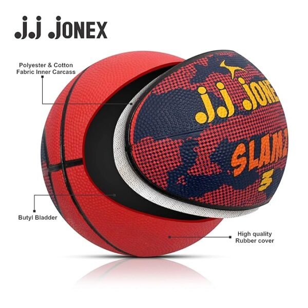 JJ Jonex SLAMS Basketball Size 3 - Image 5