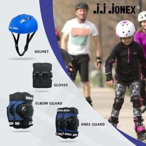 Multi-Sport Safety Set – Helmet, Pads & Gloves (M)