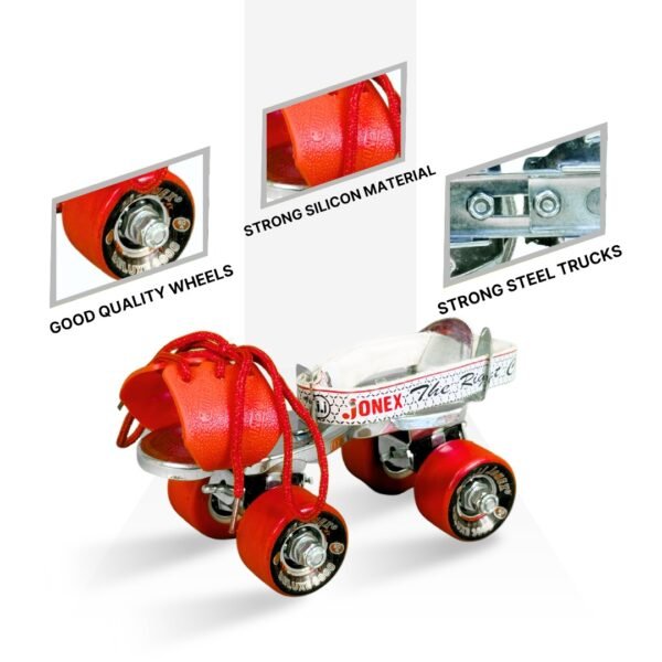 Deluxe Adjustable Skates Quad skates for ages 6–15 - Image 3