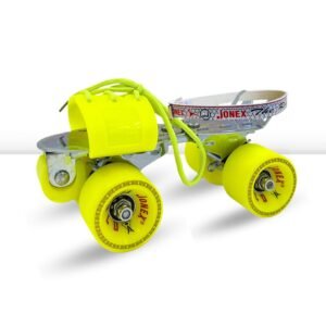 Gold Adjustable Quad Roller Skates - Age Group 6 -15