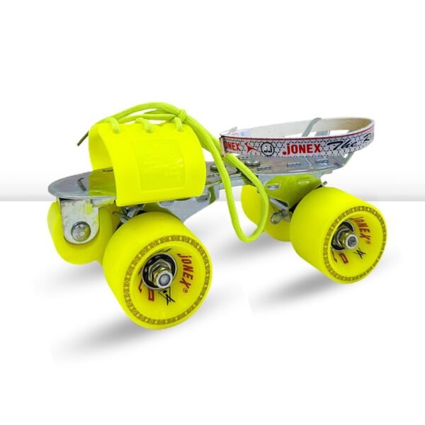 Gold Adjustable Quad Roller Skates - Age Group 6 -15