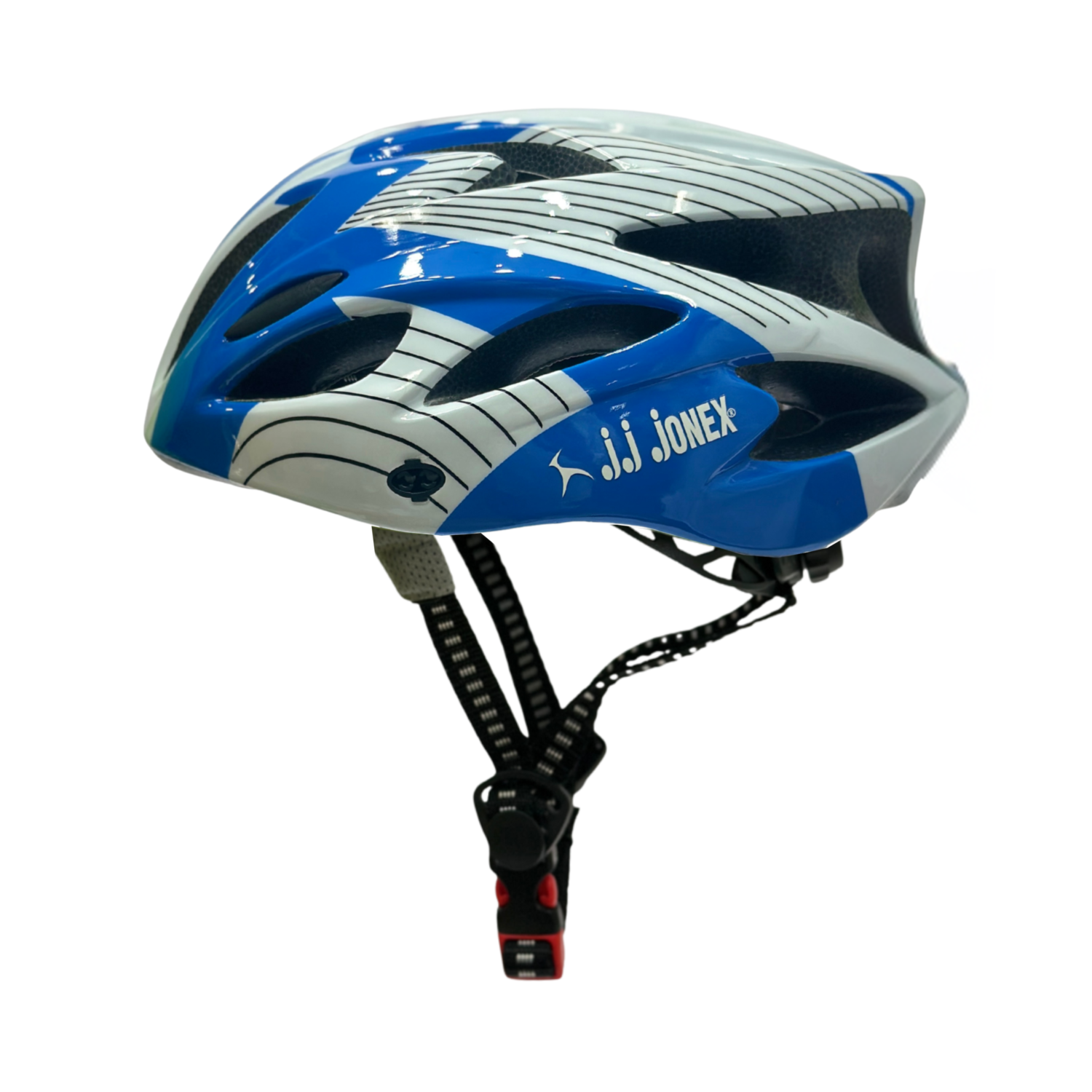 Skating Helmet – Blue Silver Sport