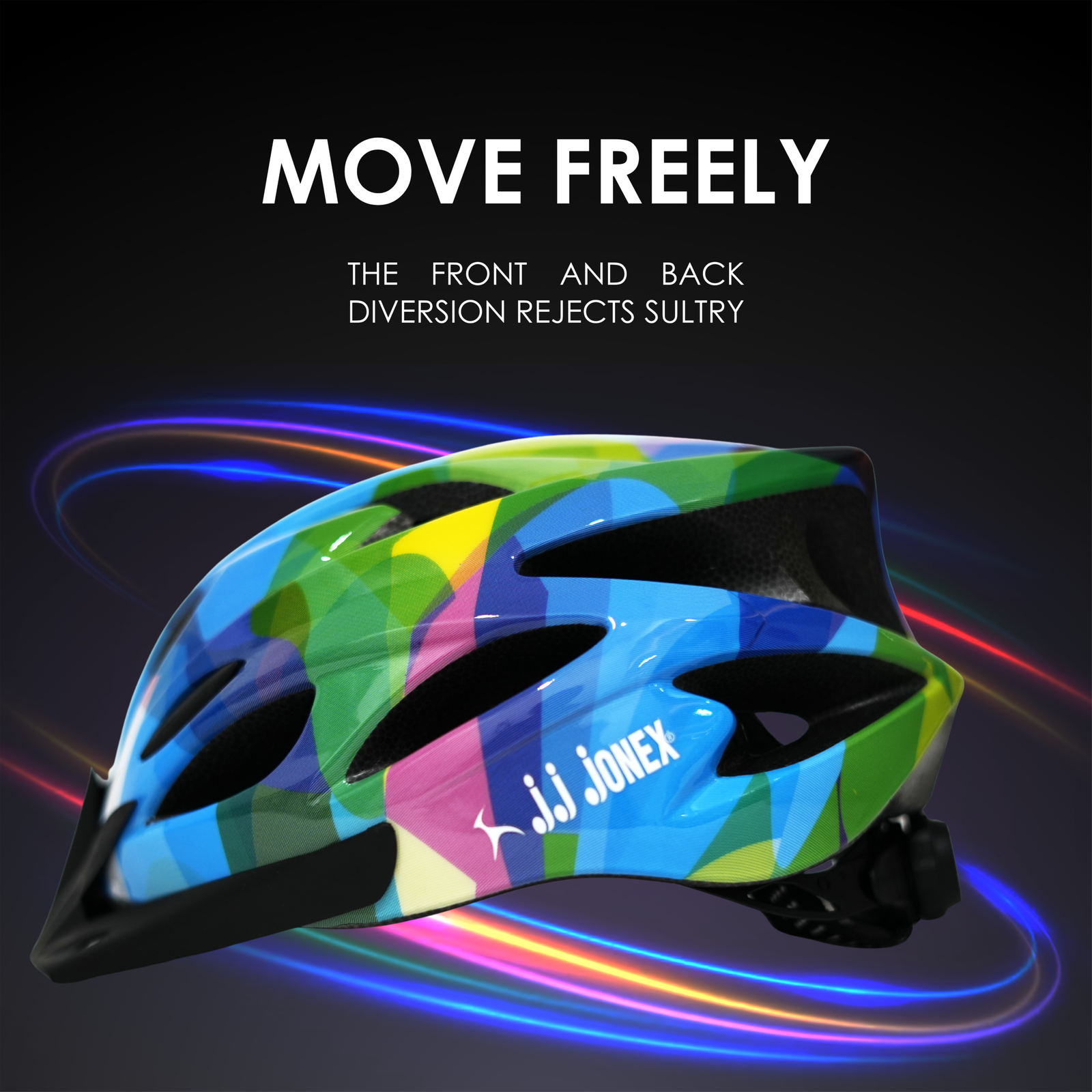 skating helmet multicolor blue abstract skating helmet multicolor blue abstract