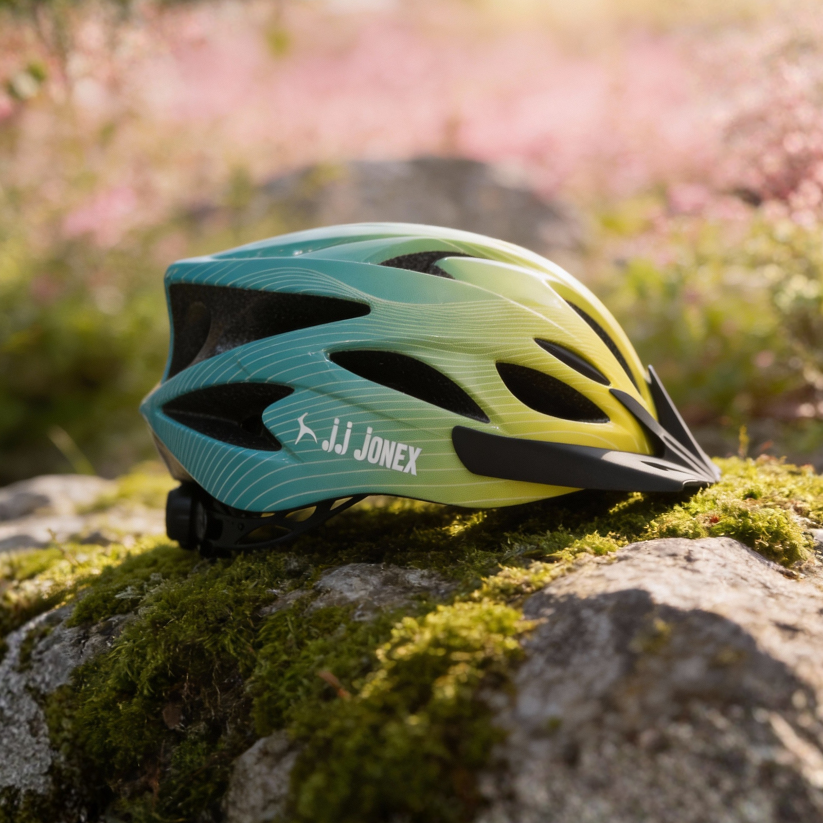 skating helmet aqua green