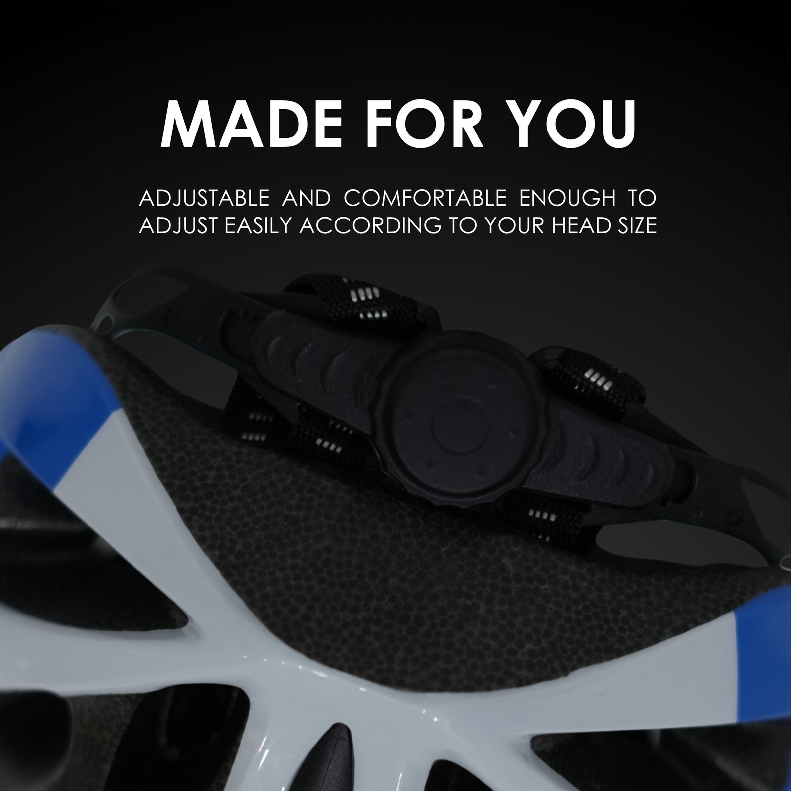 skating helmet blue silver sport