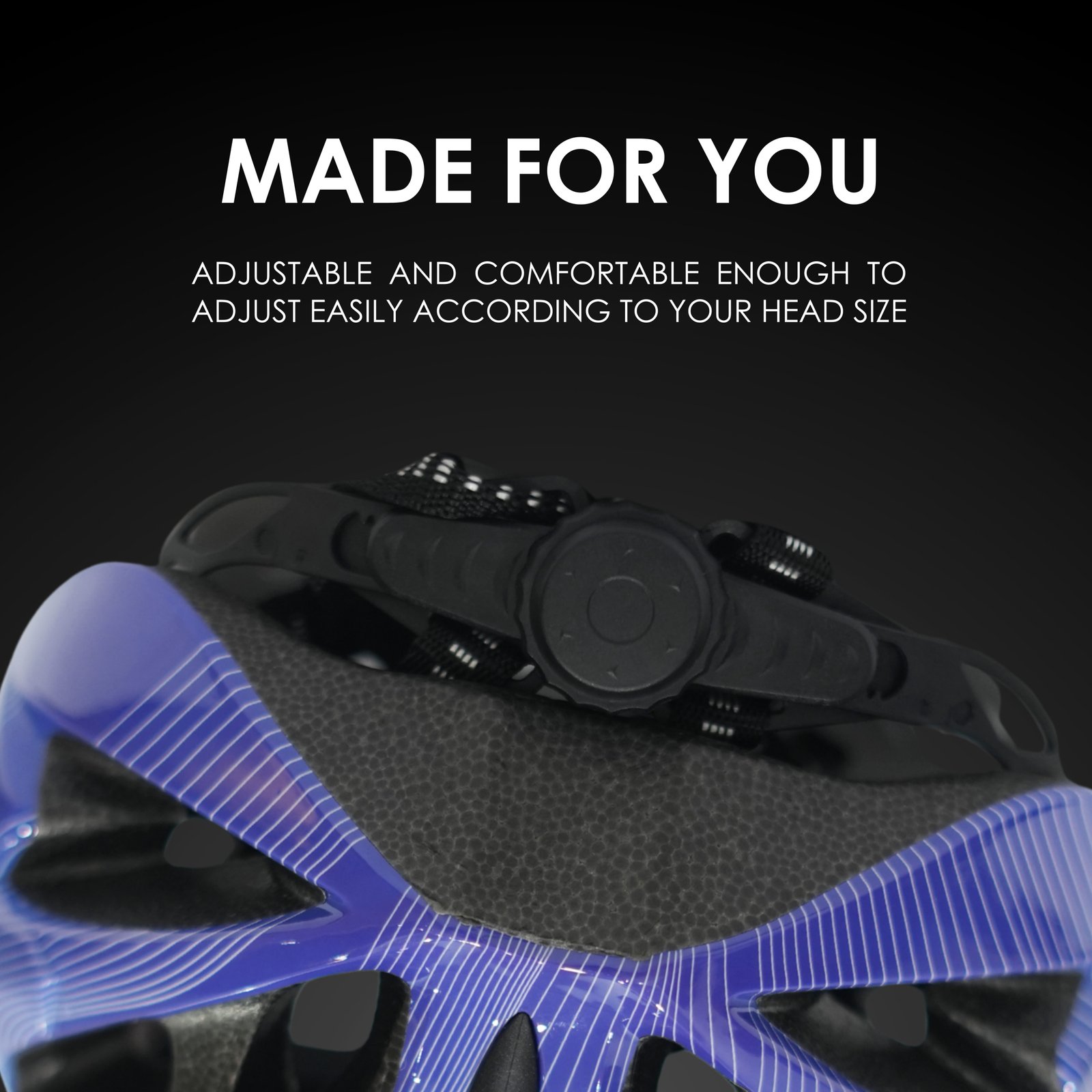 skating helmet blue