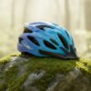 skating helmet blue